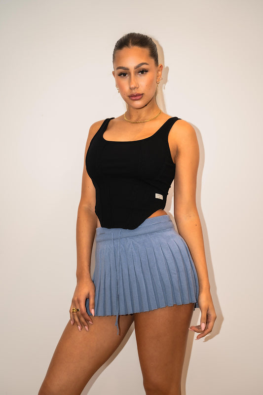 Serena Tennis Skirt - Blue
