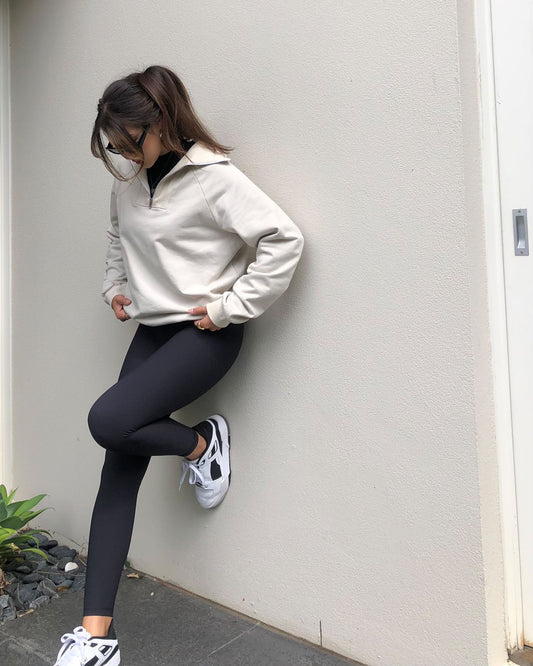The Palm Sweater - Khaki