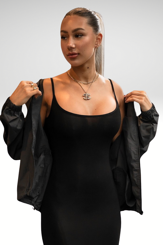The Mietta Laguna Bodycon  - Black