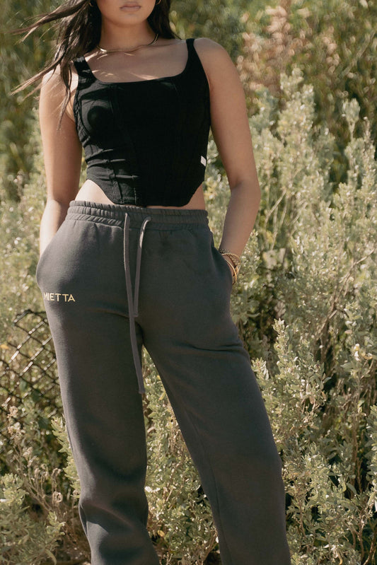 The Oscar Sweat Pants - Dark Grey